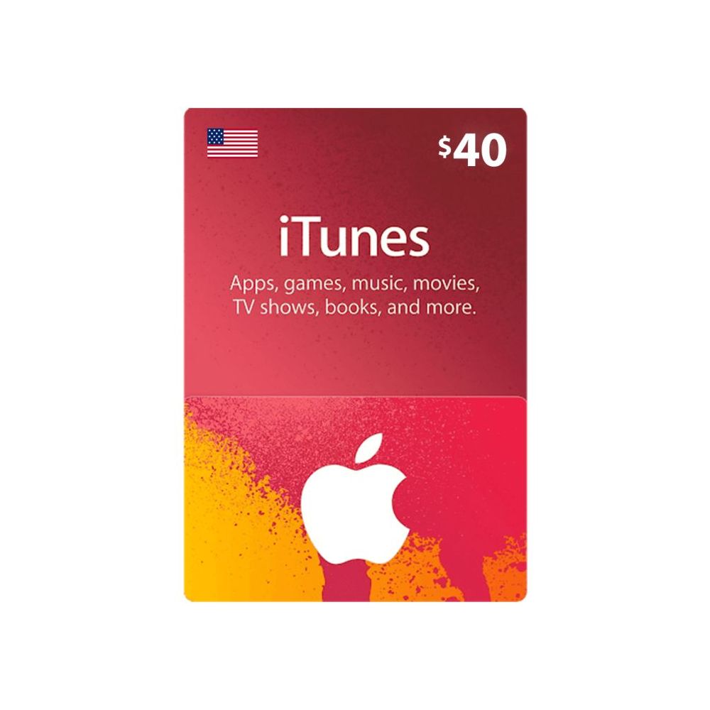 Apple iTunes Gift Card $40 (U.S. Account)