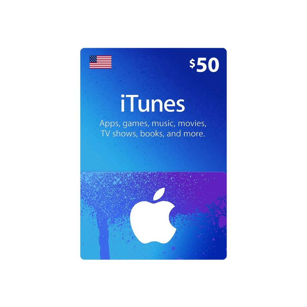 Apple iTunes Gift Card $50 (U.S. Account)